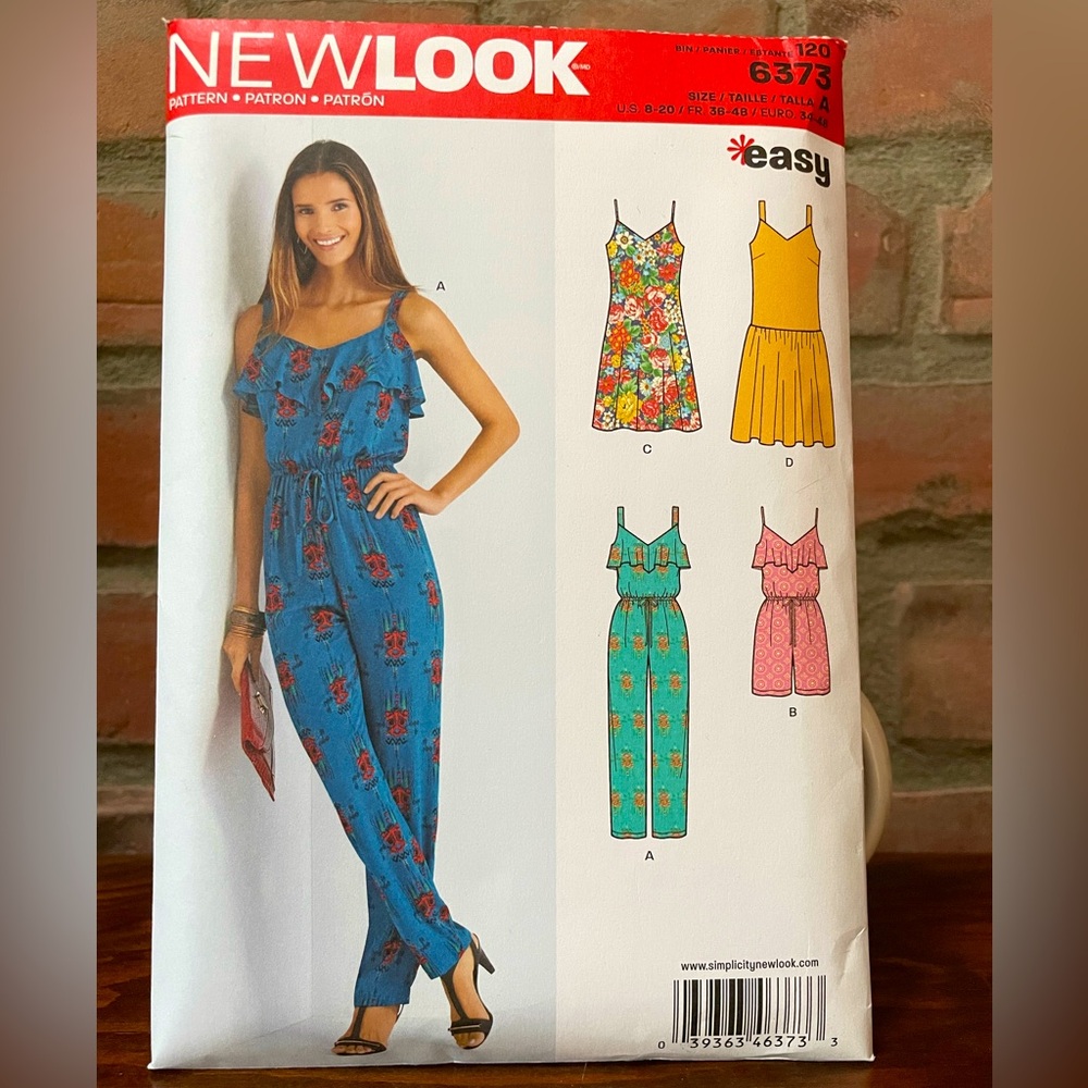 New Look 6373 Sewing Pattern